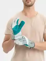 Перчатки спилковые, комбинированные, усиленные