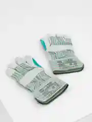 Перчатки спилковые, комбинированные, усиленные