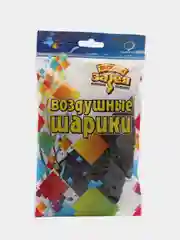 Черный воздушные шары "Хром", 12", 30 см, 25 штук