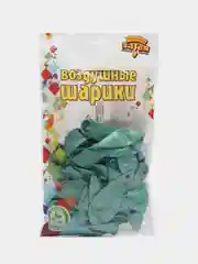 Зеленый воздушные шары "Хром", 12", 30 см, 25 штук