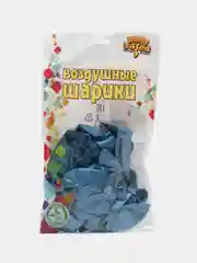 Голубой воздушные шары "Хром", 12", 30 см, 25 штук