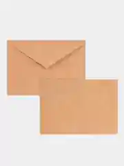 Конверты С6 Brauberg, 114х162 мм, крафт, клей, треугольный клапан, 50 штук