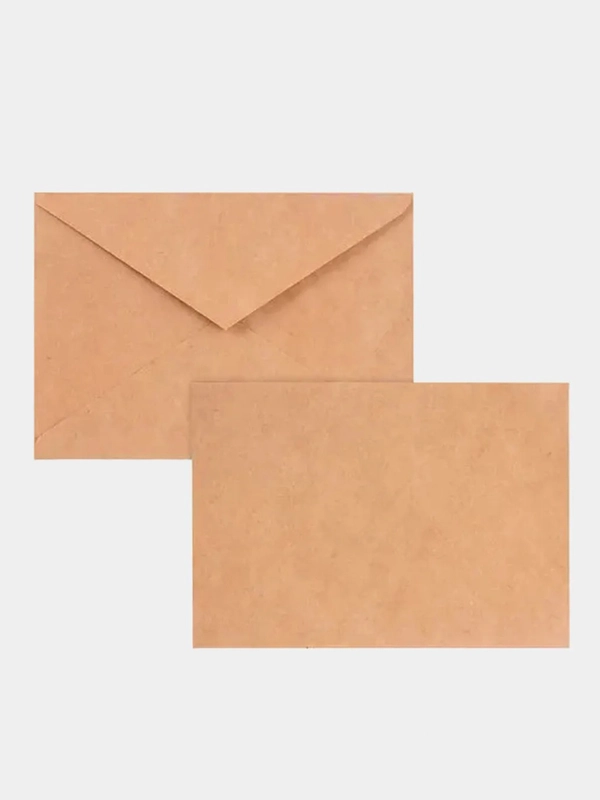 Конверты С6 Brauberg, 114х162 мм, крафт, клей, треугольный клапан, 50 штук