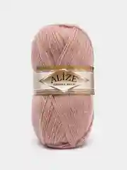Светло-коричневый пряжа Alize Angora Gold, 20% Шерсть 80% Акрил, 100 г, 550 м (часть 1)