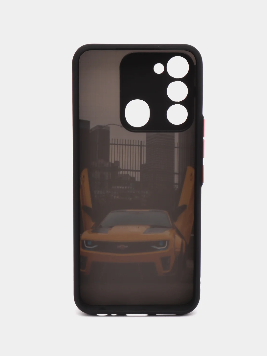 Золотой чехол с рисунком на Tecno Spark 8C и Tecno Go 2022 (Текно Спарк 8С и Текно Го 2022)