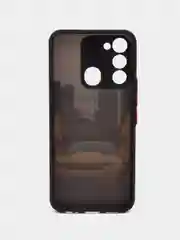 Золотой чехол с рисунком на Tecno Spark 8C и Tecno Go 2022 (Текно Спарк 8С и Текно Го 2022)