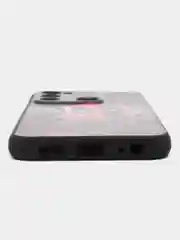 Тёмно-серый чехол с рисунком на Tecno Spark 8C и Tecno Go 2022 (Текно Спарк 8С и Текно Го 2022)