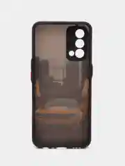 Золотой чехол с рисунком на Realme GT Master Edition (Реалми ГТ Мастер Эдишн)