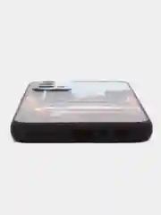 Золотой чехол с рисунком на Realme GT Master Edition (Реалми ГТ Мастер Эдишн)