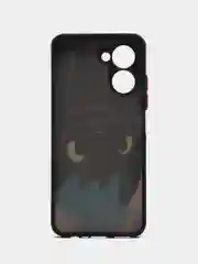 Угольный чехол с рисунком на Realme C33 (Реалми С33)