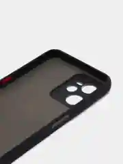 Сиреневый чехол с рисунком на Realme C35 (Реалми С35)