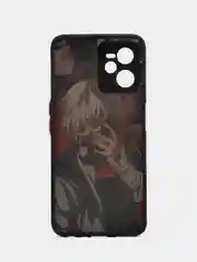 Коралловый чехол с рисунком на Realme C35 (Реалми С35)