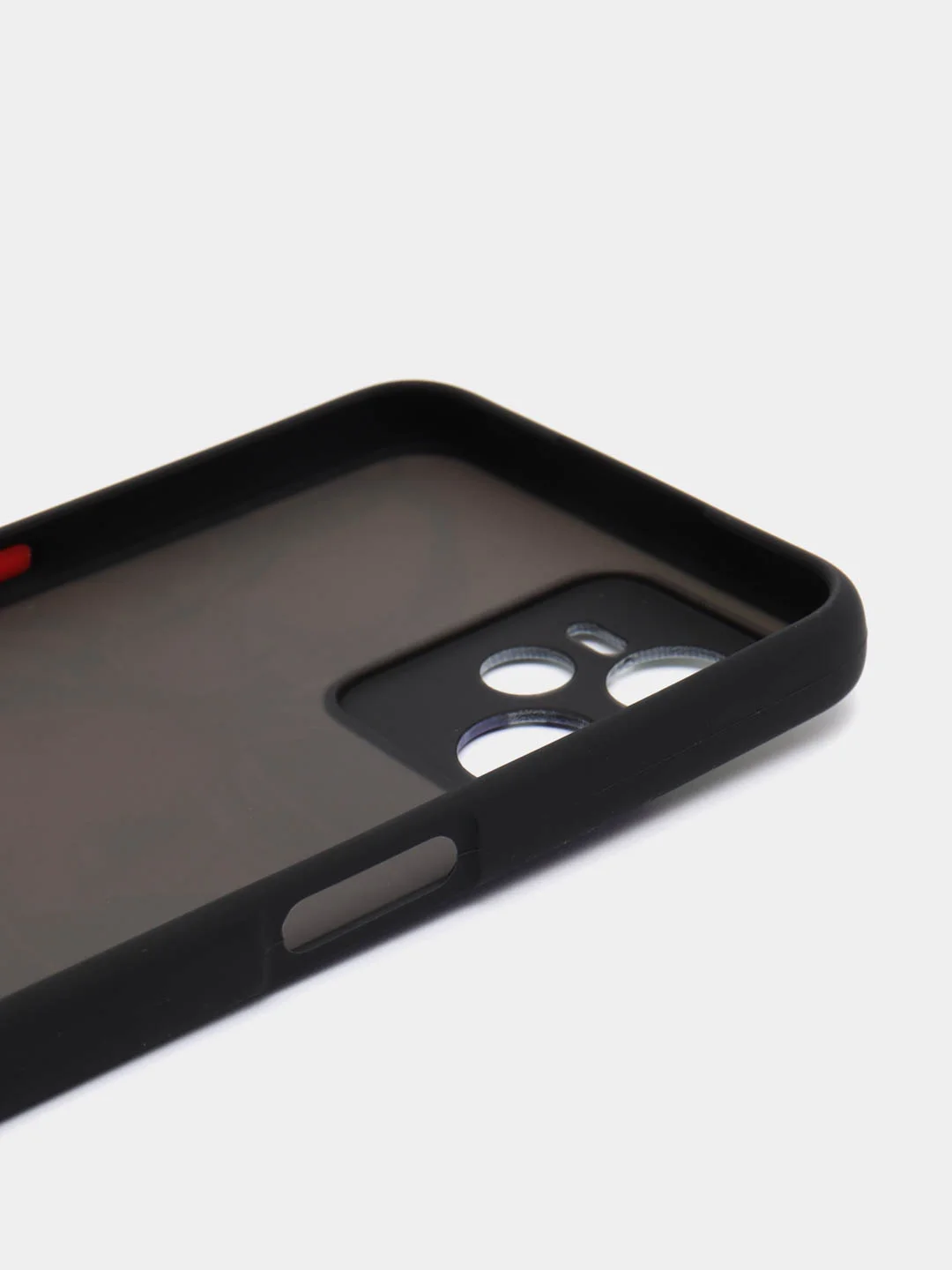 Фиолетовый чехол с рисунком на Realme C35 (Реалми С35)