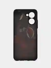 Багровый чехол с рисунком на Realme C33 (Реалми С33)
