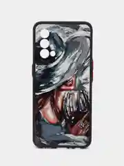 Серый меланж чехол с рисунком на Realme GT Master Edition (Реалми ГТ Мастер Эдишн)