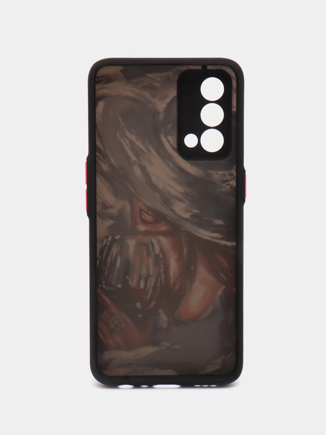 Серый меланж чехол с рисунком на Realme GT Master Edition (Реалми ГТ Мастер Эдишн)