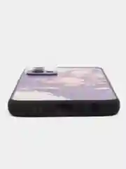 Фиолетовый чехол с рисунком на Realme GT Master Edition (Реалми ГТ Мастер Эдишн)