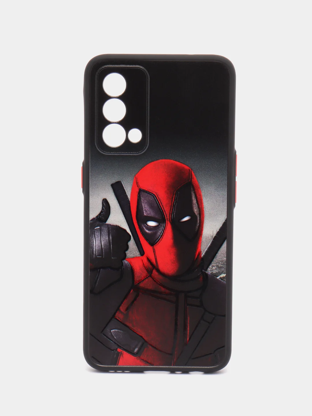 Тёмно-серый чехол с рисунком на Realme GT Master Edition (Реалми ГТ Мастер Эдишн)