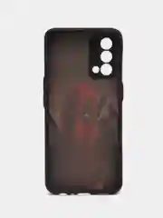 Тёмно-серый чехол с рисунком на Realme GT Master Edition (Реалми ГТ Мастер Эдишн)