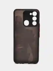 Светло-коричневый чехол с рисунком на Tecno Spark 8C и Tecno Go 2022 (Текно Спарк 8С и Текно Го 2022)
