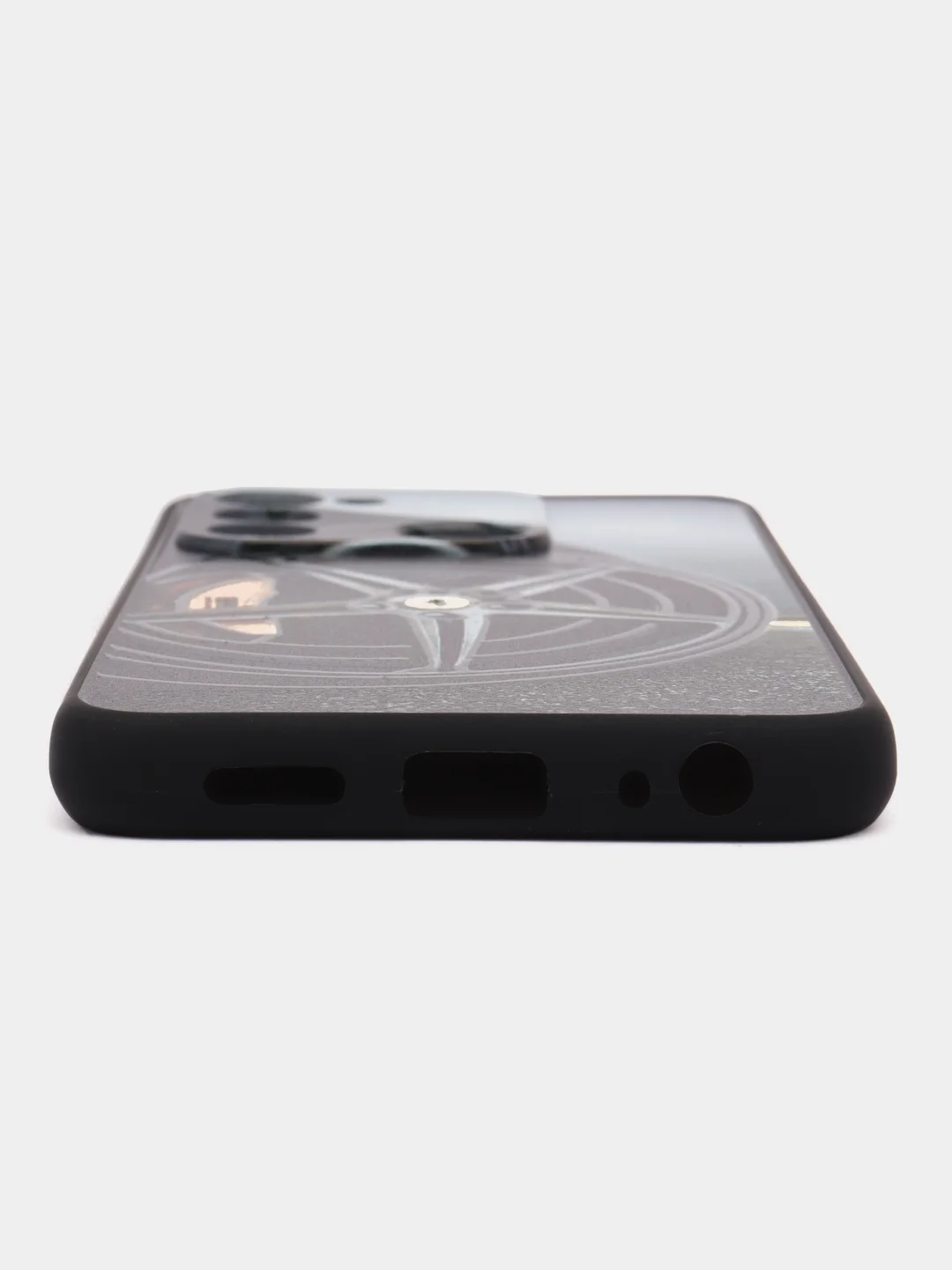 Серебряный чехол с рисунком на Tecno Spark 8C и Tecno Go 2022 (Текно Спарк 8С и Текно Го 2022)