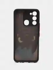 Угольный чехол с рисунком на Tecno Spark 8C и Tecno Go 2022 (Текно Спарк 8С и Текно Го 2022)