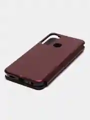 Багровый чехол-книжка Infinix HOT 12 Pro (Инфиникс Хот 12 Про)