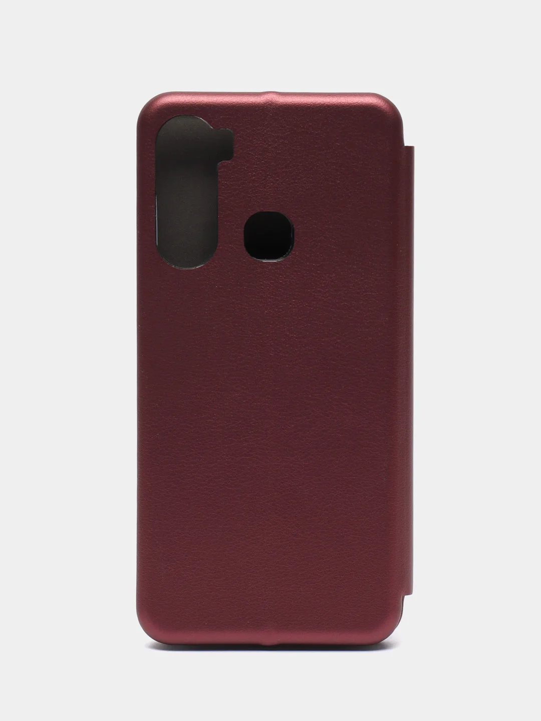 Багровый чехол-книжка Infinix HOT 12 Pro (Инфиникс Хот 12 Про)