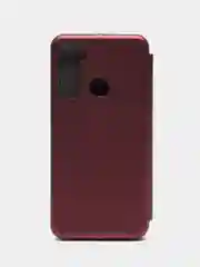 Багровый чехол-книжка Infinix HOT 12 Pro (Инфиникс Хот 12 Про)