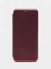 Багровый чехол-книжка Infinix HOT 12 Pro (Инфиникс Хот 12 Про)