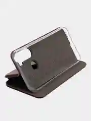 Багровый чехол-книжка Infinix HOT 12 Pro (Инфиникс Хот 12 Про)