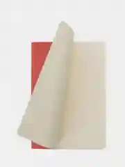 Тетрадь B5 60л, клетка, экокожа под лён, коралловый, BRAUBERG PASTEL, 403873