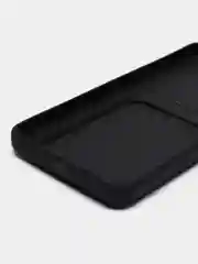Черный силиконовый чехол для Xiaomi Redmi 9A (Сяоми Редми 9А), с карманом для карт, прозрачный