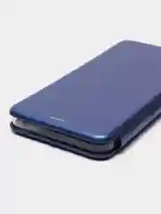 Синий чехол-книжка Infinix HOT 12 Pro (Инфиникс Хот 12 Про)