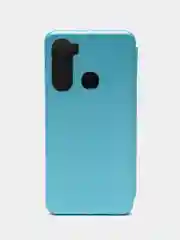 Голубой чехол-книжка Infinix HOT 12 Pro (Инфиникс Хот 12 Про)