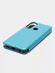 Голубой чехол-книжка Infinix HOT 12 Pro (Инфиникс Хот 12 Про)