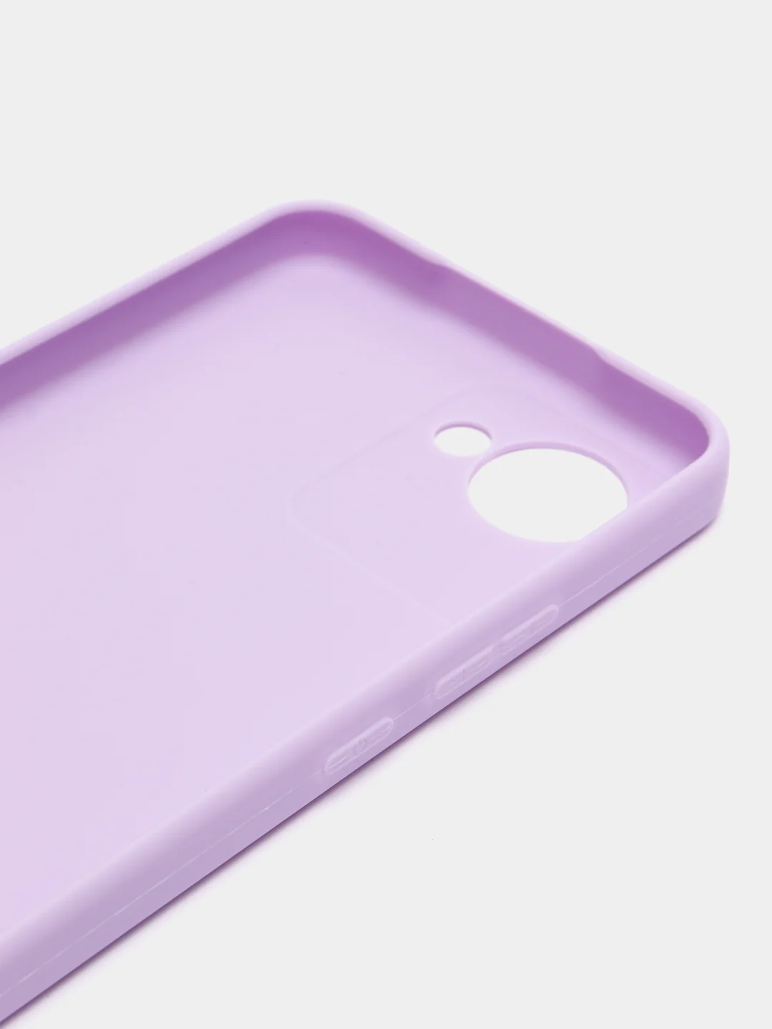 Лавандовый чехол Realme C30 C30s Narzo 50i Prime Реалми С30 С30С Нарзо силиконовый, цветной, матовый