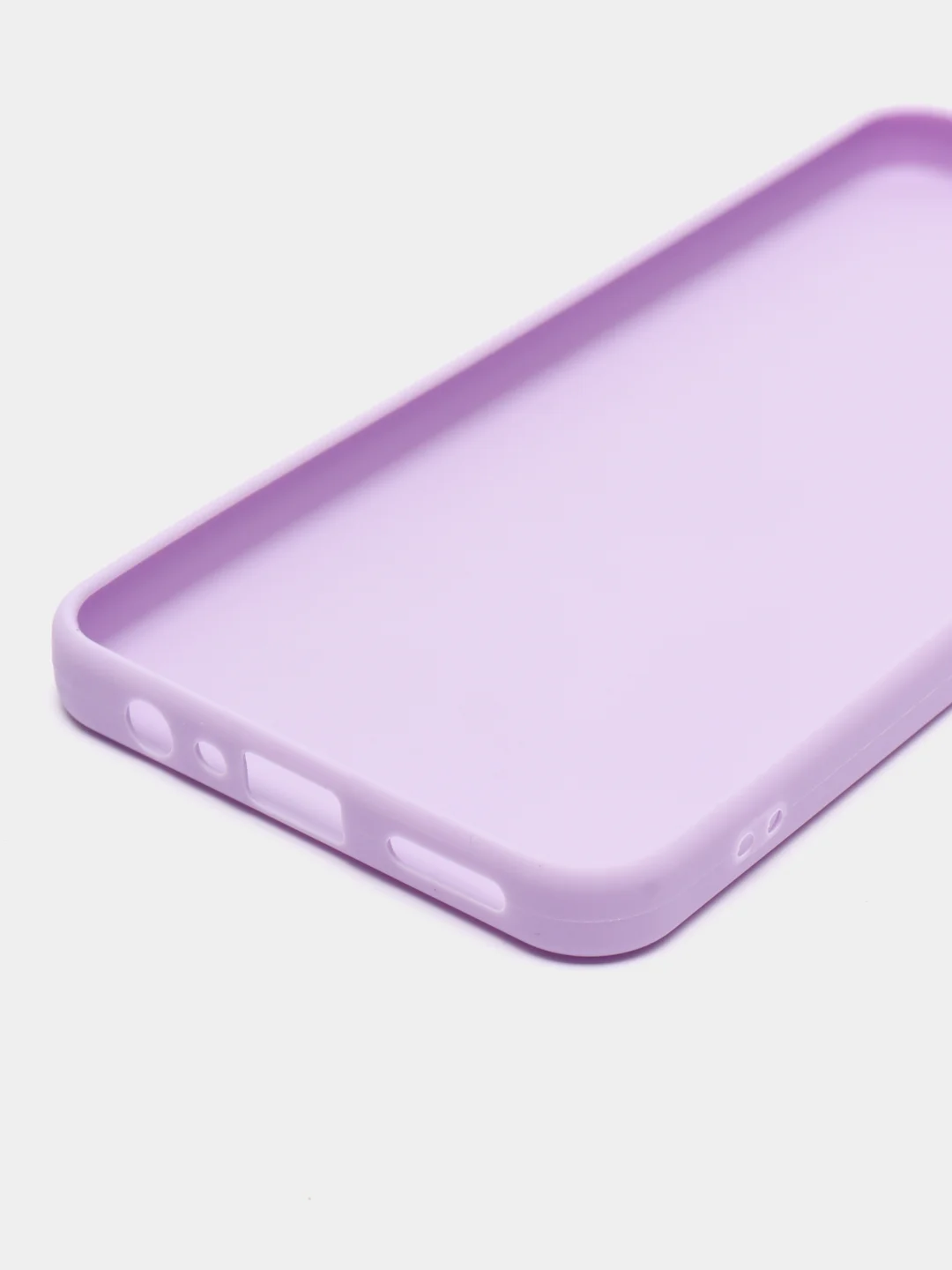 Лавандовый чехол Realme C30 C30s Narzo 50i Prime Реалми С30 С30С Нарзо силиконовый, цветной, матовый
