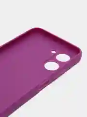 Фиолетовый чехол для Realme C33 / Реалми С33 силиконовый, цветной, матовый