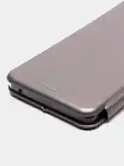 Серебряный чехол-книжка для Honor 70, Хонор 70