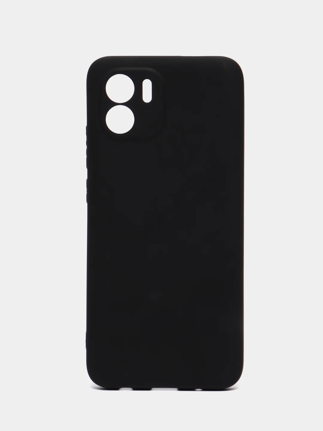 Черный чехол Xiaomi Redmi A1 (Сяоми Редми А1) силиконовый, цветной, матовый