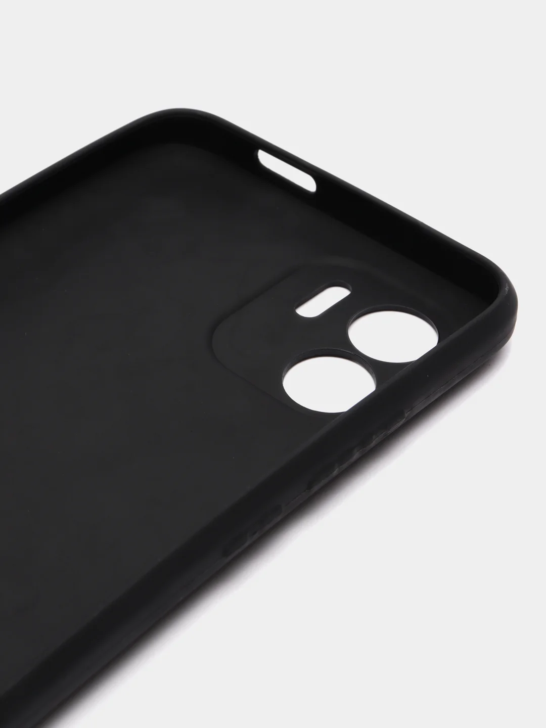 Черный чехол Xiaomi Redmi A1 (Сяоми Редми А1) силиконовый, цветной, матовый