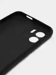 Черный чехол Xiaomi Redmi A1 (Сяоми Редми А1) силиконовый, цветной, матовый