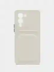 Белый чехол для Infinix NOTE 12 G96 (Инфиникс Нот 12 Джи 96) с карманом для карт