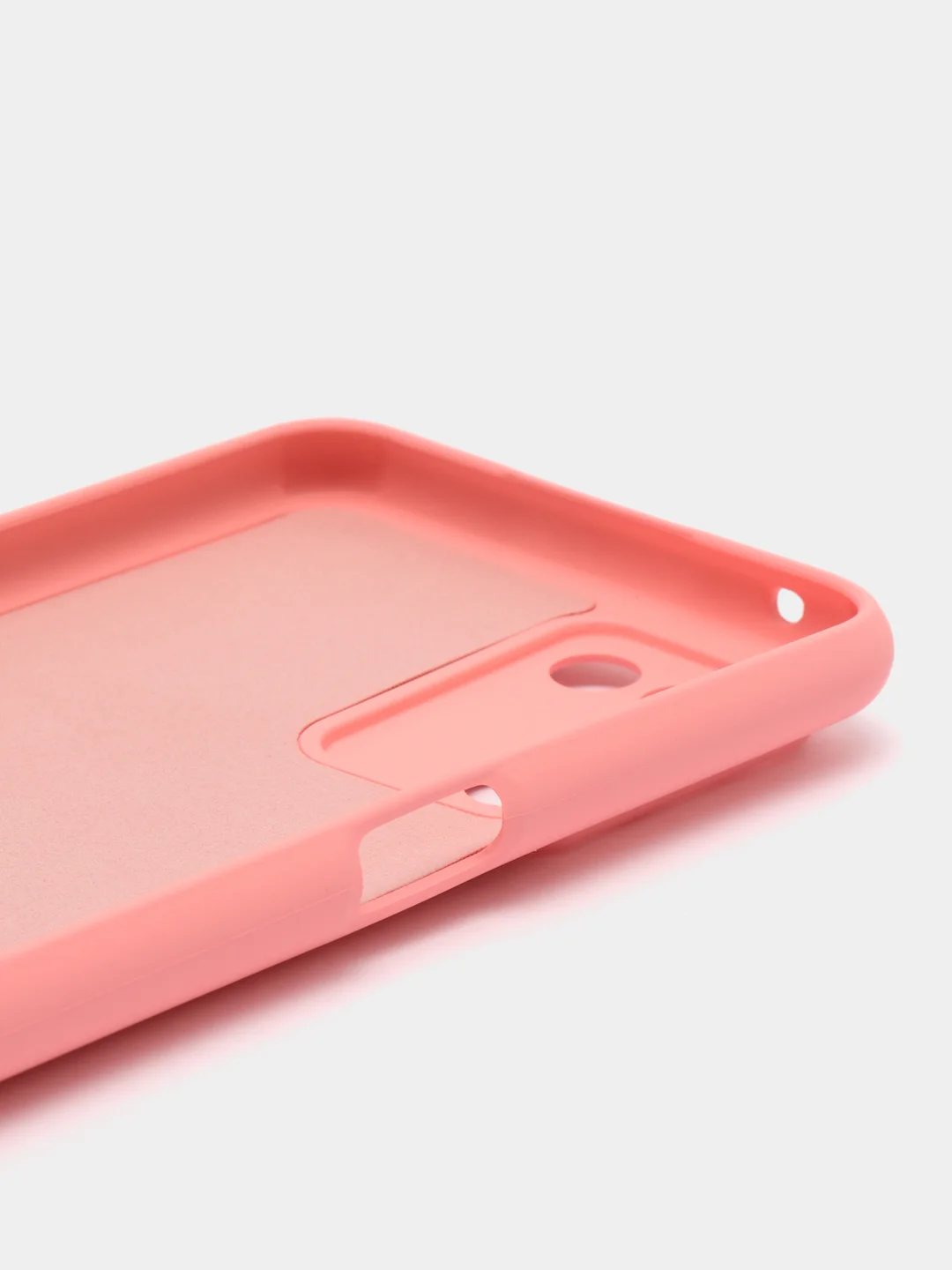 Розовый чехол силиконовый для Realme Q3s / Реалми Q3s Silicone Cover