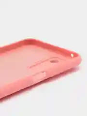 Розовый чехол силиконовый для Realme Q3s / Реалми Q3s Silicone Cover