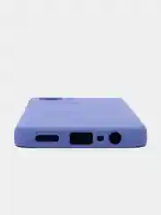 Аметистовый чехол Silicone Cover для Realme C30 C30s Narzo 50i Prime Реалми С30 С30С Нарзо силиконовый