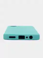 Тёмно-бирюзовый чехол Silicone Cover для Realme C30 C30s Narzo 50i Prime Реалми С30 С30С Нарзо силиконовый