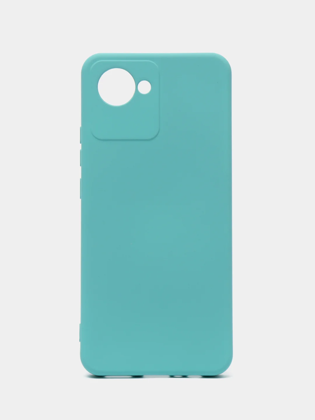 Тёмно-бирюзовый чехол Silicone Cover для Realme C30 C30s Narzo 50i Prime Реалми С30 С30С Нарзо силиконовый