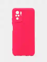 Тёмно-розовый чехол Xiaomi Redmi Note 10 / Redmi Note 10S / Poco M5s, Сяоми Редми Нот 10, силиконовый